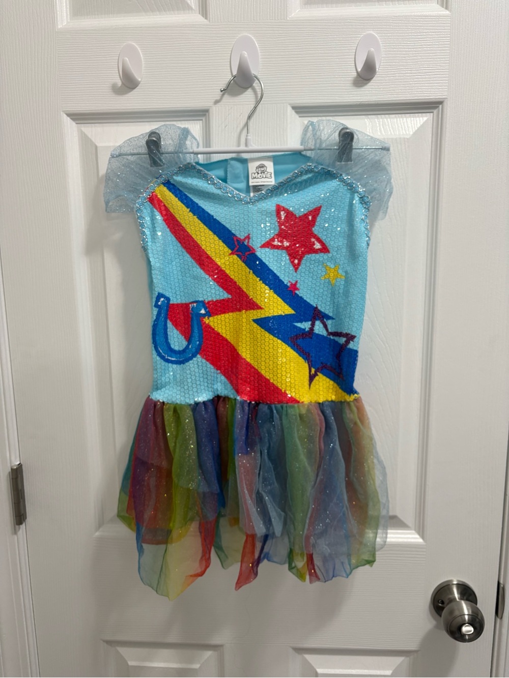 My Little Pony Light Blue Sequin Rainbowdash Tulle Costume
